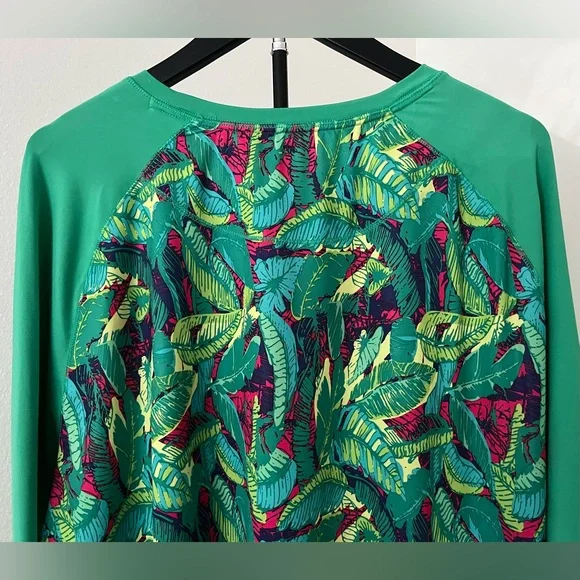 🎁NWT!🎁 Reel Legends Men’s 2XL Performance Long Sleeve Tropical Print - Picture 12 of 12